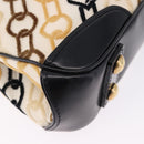 LOUIS VUITTON Monogram Charm Mini Linda Hand Bag Ivory LV Auth 196930M-17