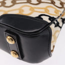 LOUIS VUITTON Monogram Charm Mini Linda Hand Bag Ivory LV Auth 196930M-18