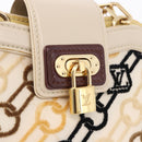 LOUIS VUITTON Monogram Charm Mini Linda Hand Bag Ivory LV Auth 196930M-19