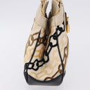 LOUIS VUITTON Monogram Charm Mini Linda Hand Bag Ivory LV Auth 196930M-5