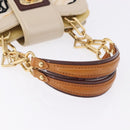 LOUIS VUITTON Monogram Charm Mini Linda Hand Bag Ivory LV Auth 196930M-9