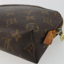 LOUIS VUITTON Monogram Pochette Cosmetic PM Pouch M43998 LV Auth 196931-15