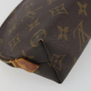 LOUIS VUITTON Monogram Pochette Cosmetic PM Pouch M43998 LV Auth 196931-16