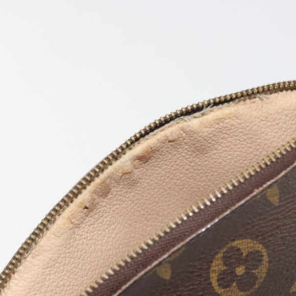 LOUIS VUITTON Monogram Pochette Cosmetic PM Pouch M43998 LV Auth 196931