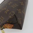 LOUIS VUITTON Monogram Pochette Cosmetic PM Pouch M43998 LV Auth 196931-14