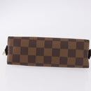 LOUIS VUITTON Damier Ebene Pochette Cosmetic PM Pouch N47516 LV Auth 196932-6