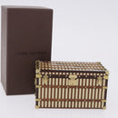LOUIS VUITTON MALLE COURRIER 1888 Paper weight Beige Brown M99729 Auth 196934M-12