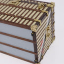 LOUIS VUITTON MALLE COURRIER 1888 Paper weight Beige Brown M99729 Auth 196934M-14