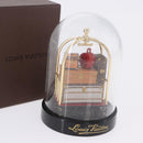 LOUIS VUITTON Trunk Snow Globe Glass Clear LV Auth 196935A-11