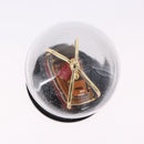 LOUIS VUITTON Trunk Snow Globe Glass Clear LV Auth 196935A-6