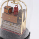 LOUIS VUITTON Trunk Snow Globe Glass Clear LV Auth 196935A-9