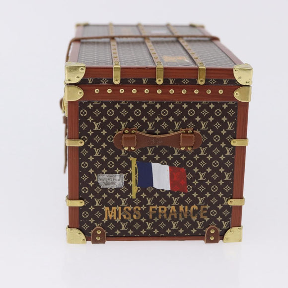 LOUIS VUITTON Miss France Paper Weight metal Brown M99408 LV Auth 196937A