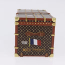 LOUIS VUITTON Miss France Paper Weight metal Brown M99408 LV Auth 196937A-4
