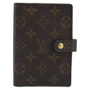 LOUIS VUITTON Monogram Agenda PM Day Planner Cover R20005 LV Auth 196938-13