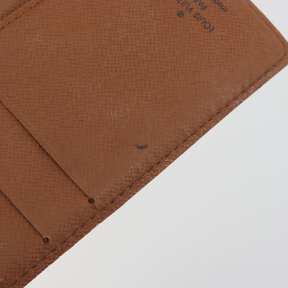 LOUIS VUITTON Monogram Agenda PM Day Planner Cover R20005 LV Auth 196938