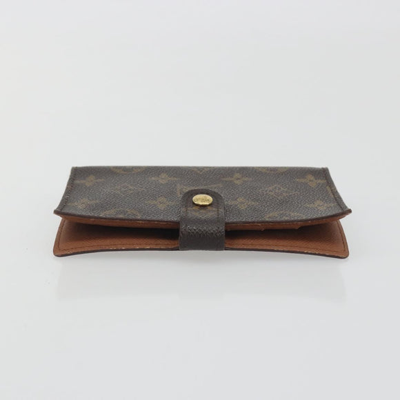 LOUIS VUITTON Monogram Agenda PM Day Planner Cover R20005 LV Auth 196938
