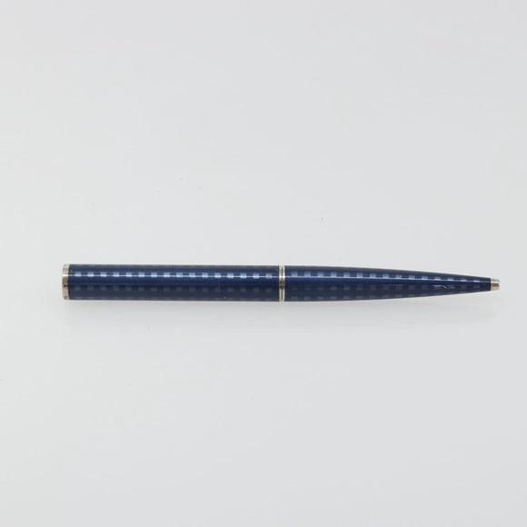 LOUIS VUITTON Jet Rack Ballpoint Pen metal Blue N79155 LV Auth 196940