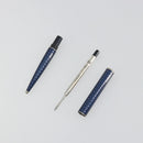 LOUIS VUITTON Jet Rack Ballpoint Pen metal Blue N79155 LV Auth 196940-13