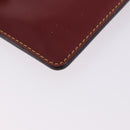 LOUIS VUITTON Epi Twist Bucket Pouch Pouch Red Silver LV Auth 196949-14