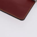 LOUIS VUITTON Epi Twist Bucket Pouch Pouch Red Silver LV Auth 196949-15