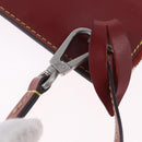 LOUIS VUITTON Epi Twist Bucket Pouch Pouch Red Silver LV Auth 196949-10