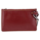 LOUIS VUITTON Epi Twist Bucket Pouch Pouch Red Silver LV Auth 196949-13