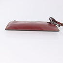 LOUIS VUITTON Epi Twist Bucket Pouch Pouch Red Silver LV Auth 196949-5