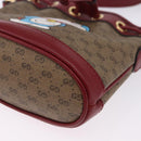 GUCCI Micro GG Supreme Fujiko-Pro Bag PVC Beige Gold 647801 Auth 196955M-11