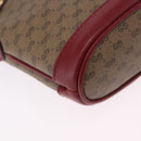GUCCI Micro GG Supreme Fujiko-Pro Bag PVC Beige Gold 647801 Auth 196955M-12