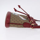 GUCCI Micro GG Supreme Fujiko-Pro Bag PVC Beige Gold 647801 Auth 196955M-4