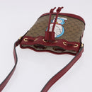 GUCCI Micro GG Supreme Fujiko-Pro Bag PVC Beige Gold 647801 Auth 196955M-6