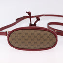 GUCCI Micro GG Supreme Fujiko-Pro Bag PVC Beige Gold 647801 Auth 196955M-9