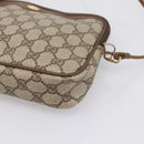 GUCCI GG Supreme Shoulder Bag PVC Beige Gold 56 02 068 Auth 196956-10