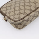 GUCCI GG Supreme Shoulder Bag PVC Beige Gold 56 02 068 Auth 196956-13