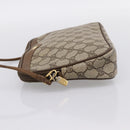GUCCI GG Supreme Shoulder Bag PVC Beige Gold 56 02 068 Auth 196956-4