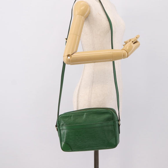 LOUIS VUITTON Epi Trocadero 27 Shoulder Bag Green M52314 LV Auth 196957