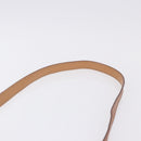 CELINE Macadam Canvas Hand Bag PVC Leather 2way Brown Gold Auth 196958-14