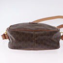 CELINE Macadam Canvas Hand Bag PVC Leather 2way Brown Gold Auth 196958-5