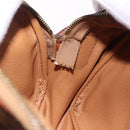 CELINE Macadam Canvas Hand Bag PVC Leather 2way Brown Gold Auth 196958-22