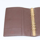 LOUIS VUITTON Damier Ebene Agenda GM Day Planner Cover R20107 LV Auth 196962-18
