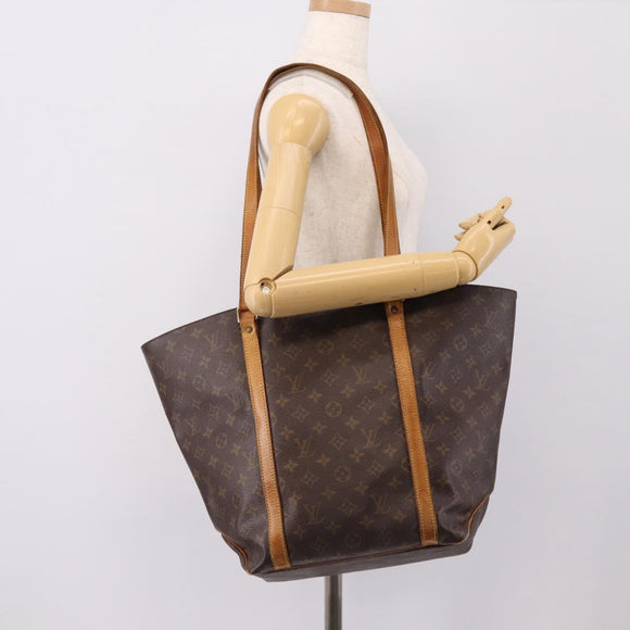LOUIS VUITTON Monogram Sac Shopping GM Tote Bag M51110 LV Auth 196964