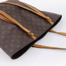 LOUIS VUITTON Monogram Sac Shopping GM Tote Bag M51110 LV Auth 196964-6