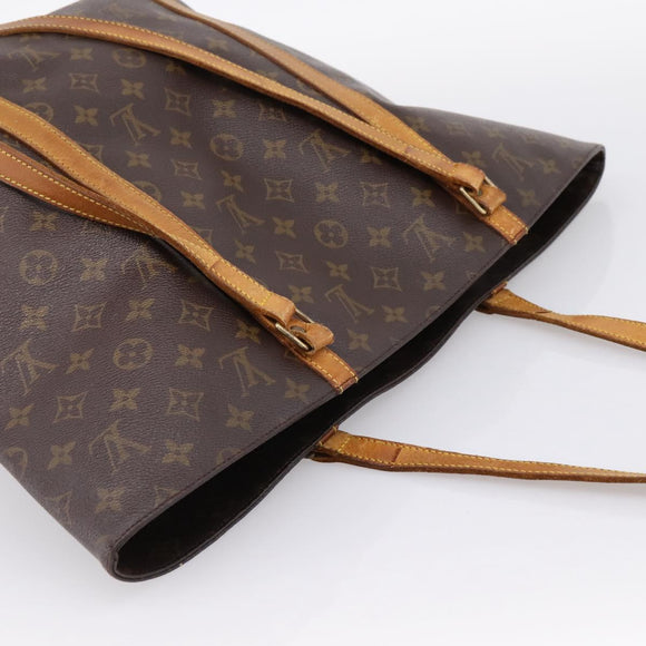 LOUIS VUITTON Monogram Sac Shopping GM Tote Bag M51110 LV Auth 196964