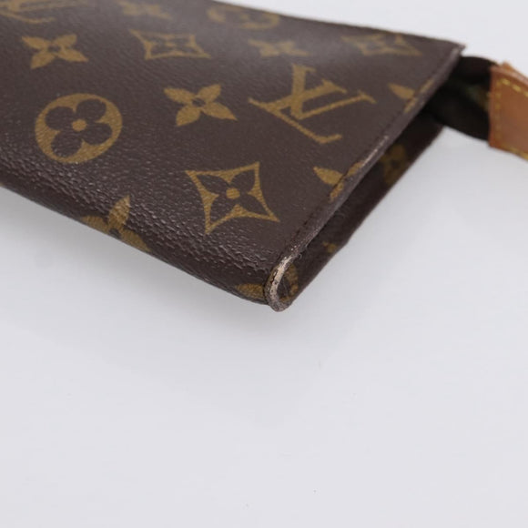 LOUIS VUITTON Monogram Bucket GM Accessory Pouch LV Auth 196968