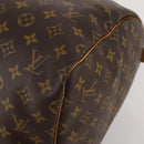 LOUIS VUITTON Monogram Keepall 55 Boston Bag M41424 LV Auth 196969V-10