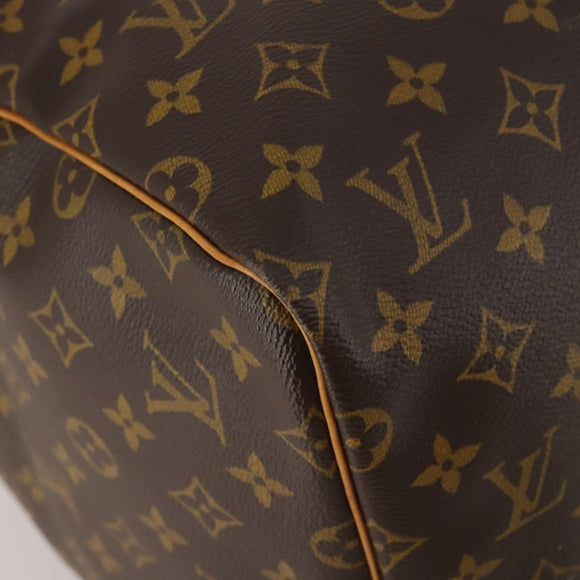 LOUIS VUITTON Monogram Keepall 55 Boston Bag M41424 LV Auth 196969V