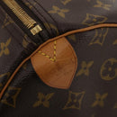 LOUIS VUITTON Monogram Keepall 55 Boston Bag M41424 LV Auth 196969V-15