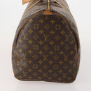 LOUIS VUITTON Monogram Keepall 55 Boston Bag M41424 LV Auth 196969V-4