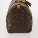 LOUIS VUITTON Monogram Keepall 55 Boston Bag M41424 LV Auth 196969V-5