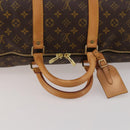 LOUIS VUITTON Monogram Keepall 55 Boston Bag M41424 LV Auth 196969V-7